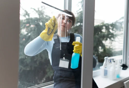 Nettoyage de vitres intérieures et extérieures à Saint-Sulpice-la-Forêt